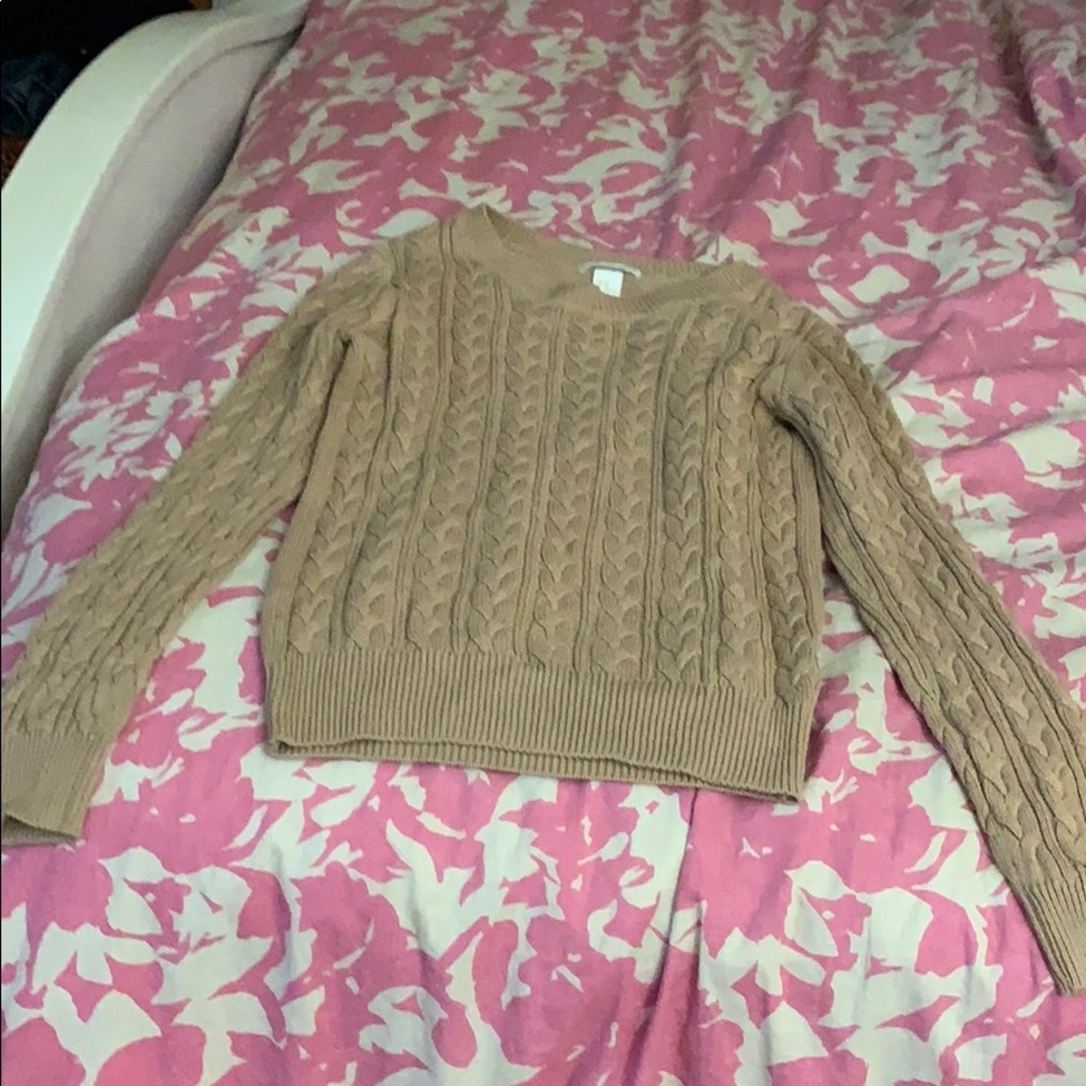 Tan sweater
